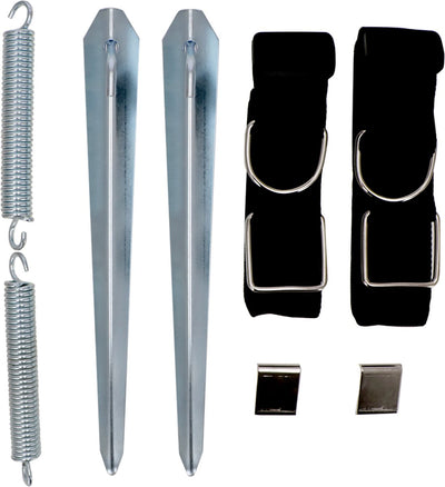 Jeu de sangles anti-tempête Travellife adaptées aux auvents Fiamma - 3 mètres