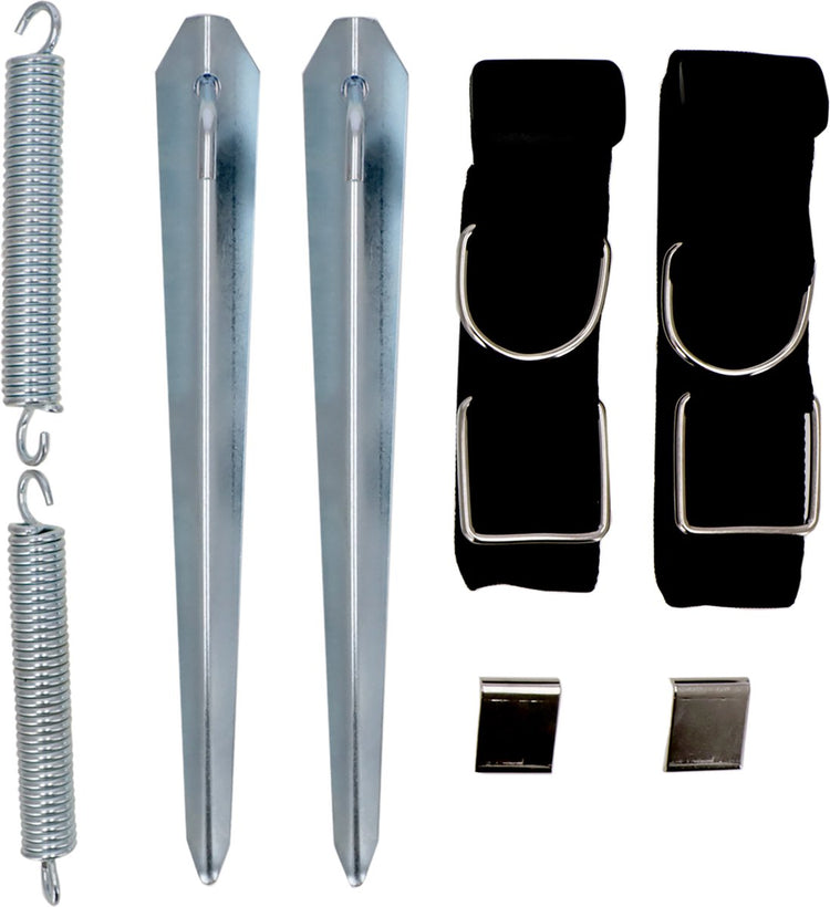 Jeu de sangles anti-tempête Travellife adaptées aux auvents Fiamma - 3 mètres