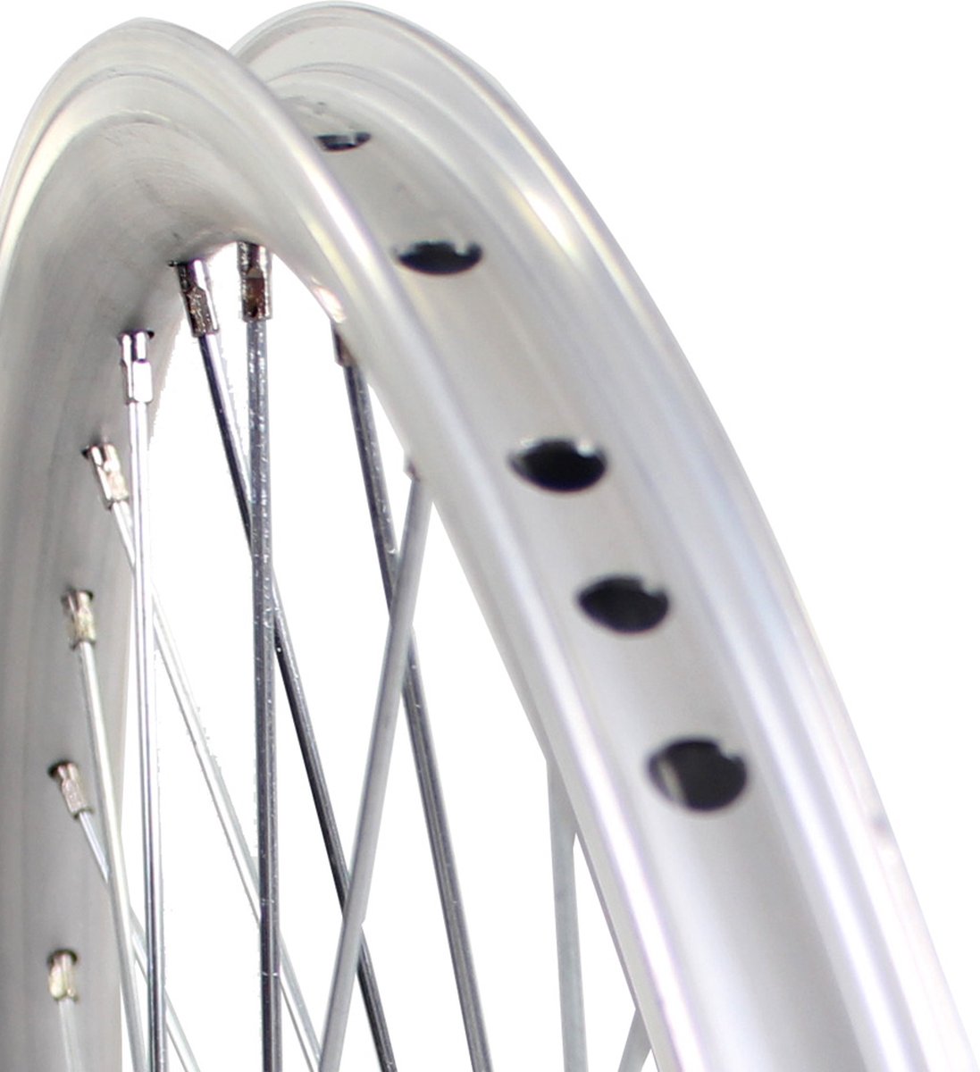 Roue arrière Roland 24 x 1,75 Retirer l'argent en V-Profile