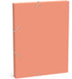 Boîte à documents couleur Qc - orange fluo