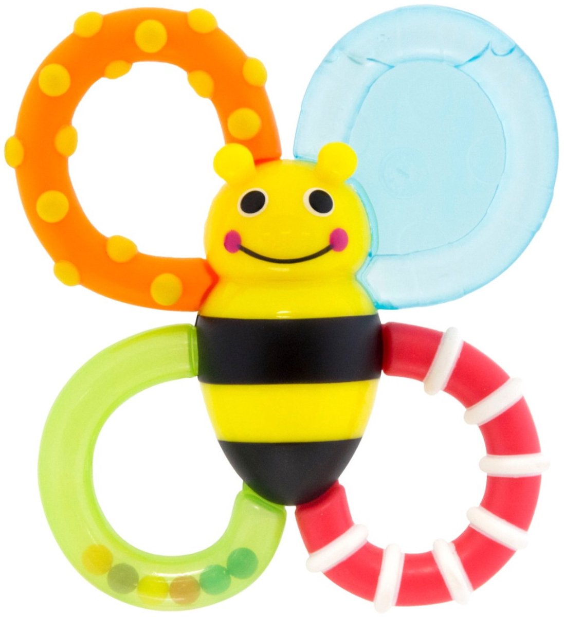 Sassy - jouet de dentition - anneau de dentition avec élément de refroidissement - bumble bites teethes