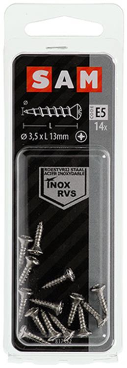 Mack 1019799 - vis autotaraudeuse à bille fx.kopa2 10pcs 3,5 x 25 mm | 10 pièces