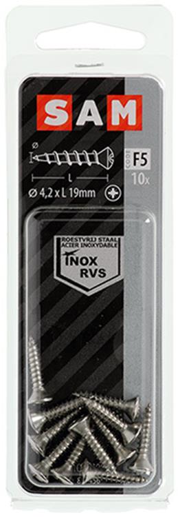 Mack 1019800 - vis autotaraudeuse à bille f. heada2 10 pièces 4,2 x 19 mm | 10 pièces