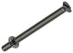 Mack 1019809 - vis à métal galvanisée. tête + écrou inox 7 pcs m4x50 | 10 pièces
