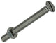 Mack 1019813 - vis à métal galvanisée. tête + écrou inox 4 pcs m5x50 | 10 pièces