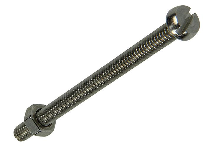 Mack 1019823 - metal screw cyl. tête + écrou inox 7 pcs m4x50 | 10 pièces