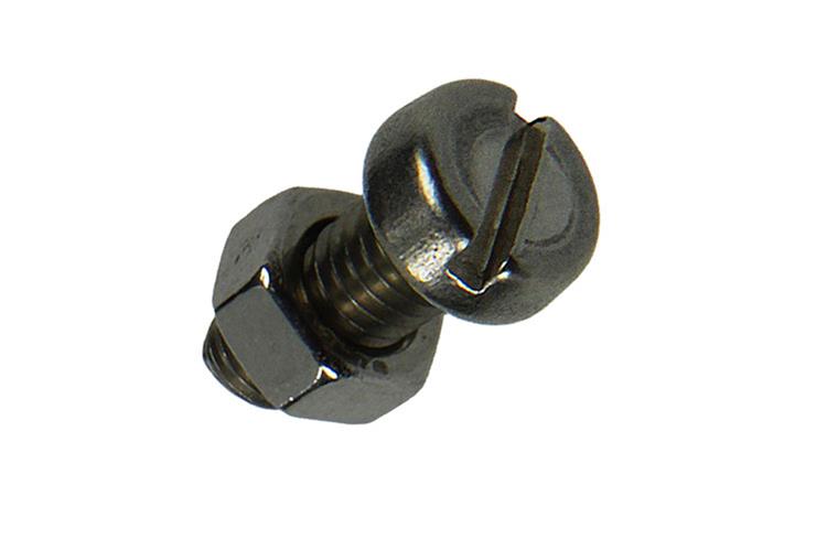 Mack 1019824 - vérin à vis métal. tête + écrou inox 8 pcs m5x16 | 10 pièces