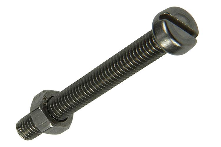 Mack 1019827 - vérin à vis métal. tête + écrou inox 5 pcs m5x40 | 10 pièces