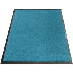 Tapis de course à sec ciel monochrome turquoise