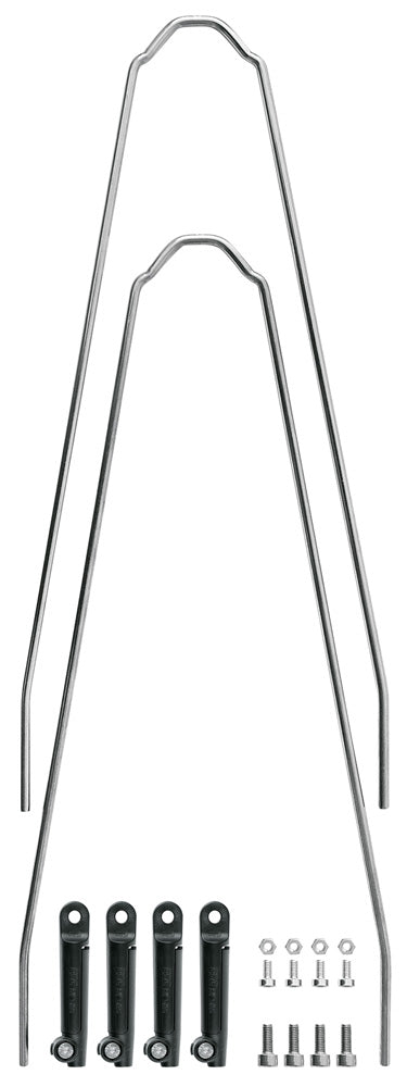 Velo Fender Rod Set pour Velo 42 47 Silver