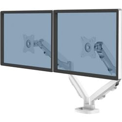 Fellowes bras double écran EPPA réglable en hauteur blanc