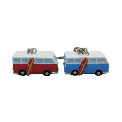 Gerkimex porte-clés surfeur van 4x2x8cm