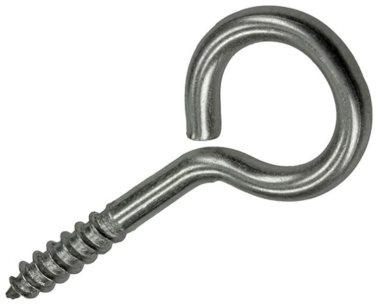 Mack 1019893 - oeil à vis en acier inoxydable 2 pcs 4,0x30 mm | 10 pièces