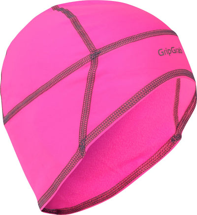 Gripgrab - casque d'automne pour ressorts thermiques, calotte de cyclisme - rose haute visibilité - unisexe - taille m