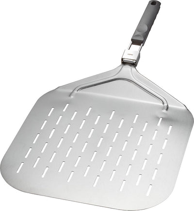 Pelle à pizza Gefu slide – 32 x 32 cm – manche pliable – acier inoxydable
