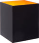 Lucide xera - applique - 1xg9 - noir