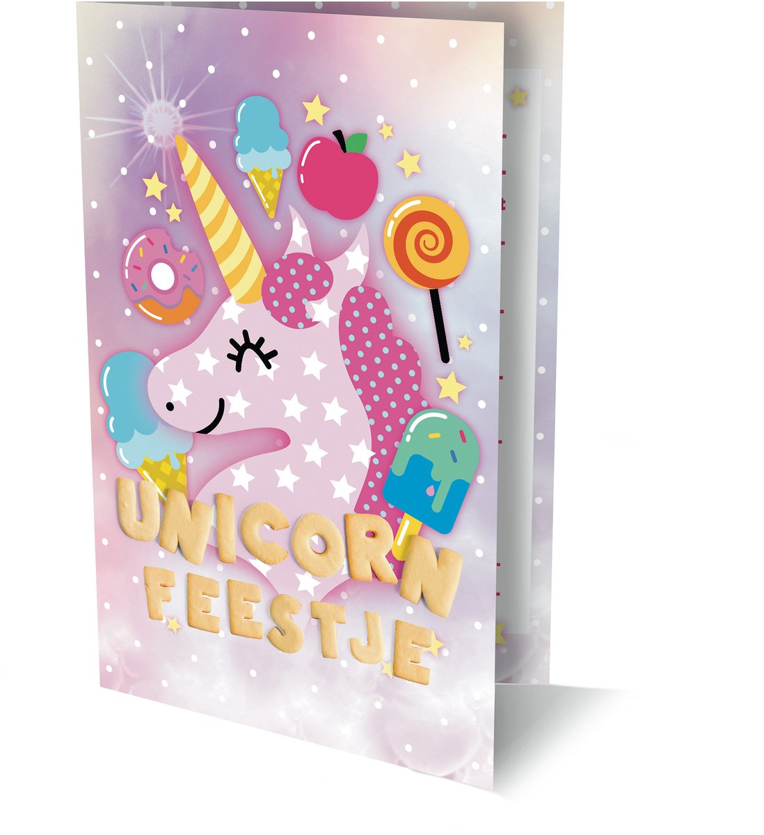Invitations licorne Interstat pk936 - lot de 6