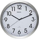 Horloge murale maul maulmove radiocommandée blanc, argent