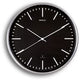 Horloge murale radiocommandée maul maulfly noir
