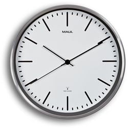 Horloge murale radiocommandée maul maulfly blanche