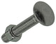 Mack 1019905 - boulon à bois + écrou inox 6 pcs m5x30 mm | 10 pièces