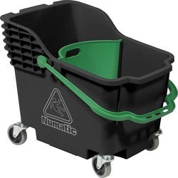 Seau roulant numatic hb 1812b 18 + 12 l noir vert