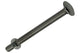 Mack 1019919 - boulon à bois + écrou acier inoxydable 1 pièce m8 x 100 mm | 10 pièces