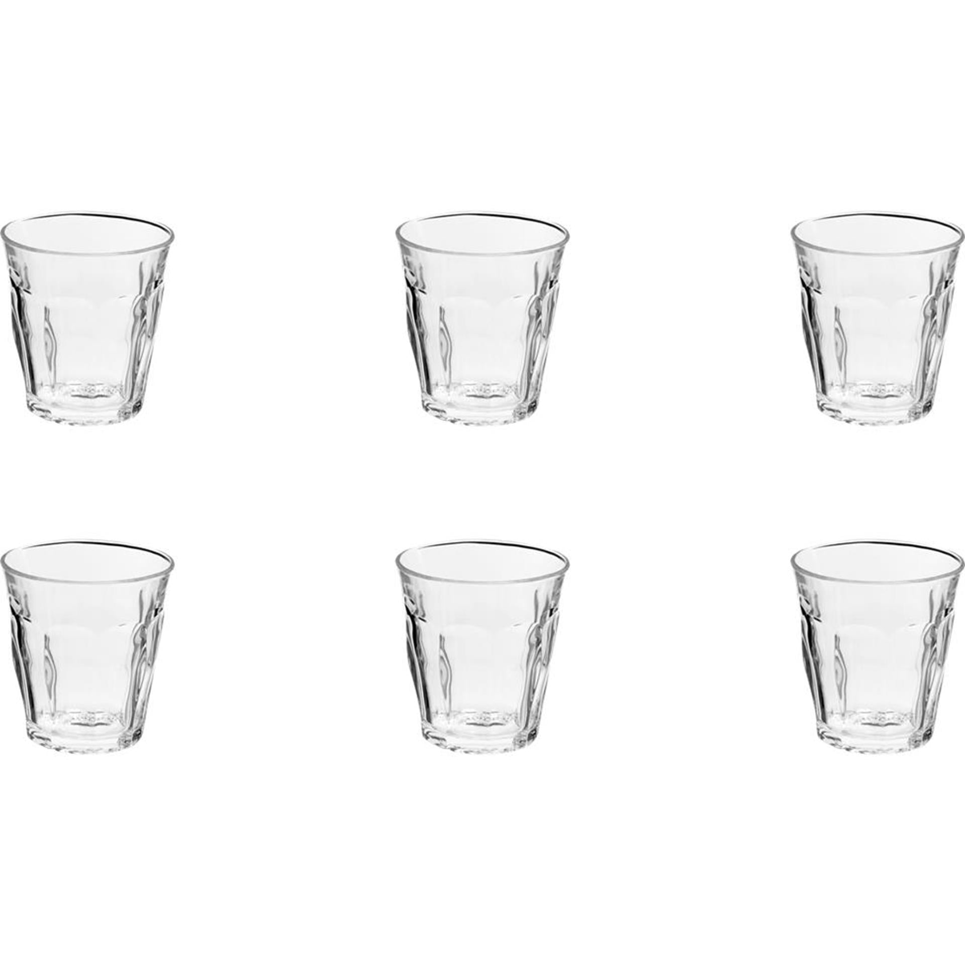 Verre Duralex Picardie 160 ml lot de 6