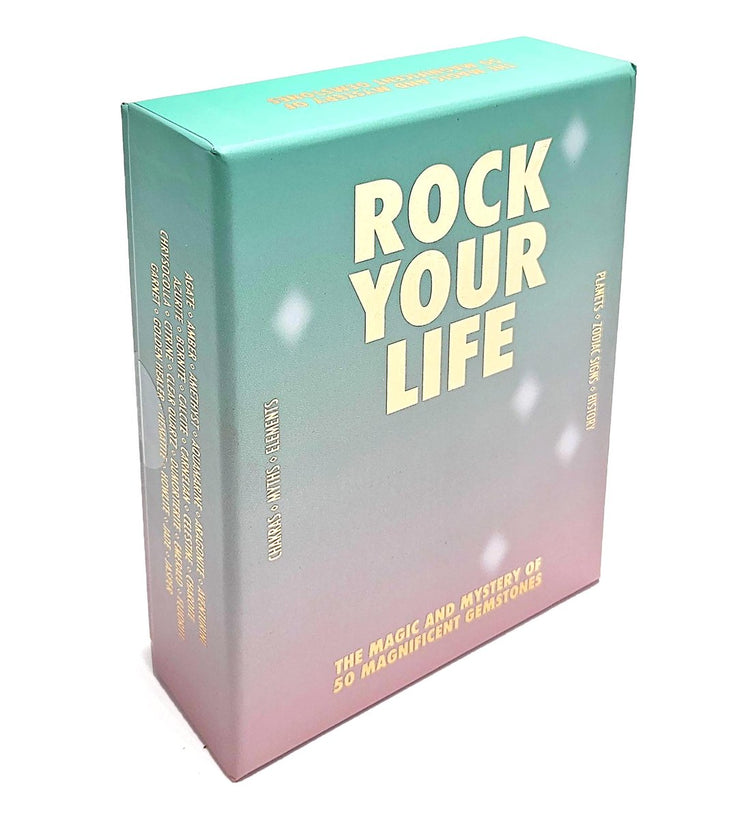 Quelque chose de différent - rock your life cartes de pierres précieuses cartes oracle - multicolores