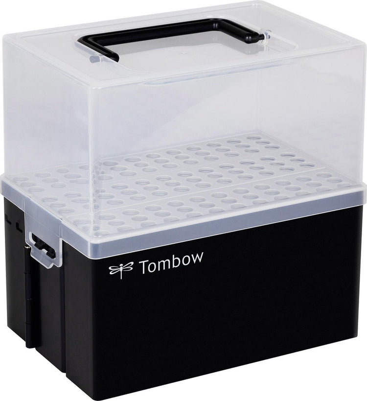 Boîte de rangement Tombow pour environ deux stylos pinceaux 28x21,9x14,7 cm.