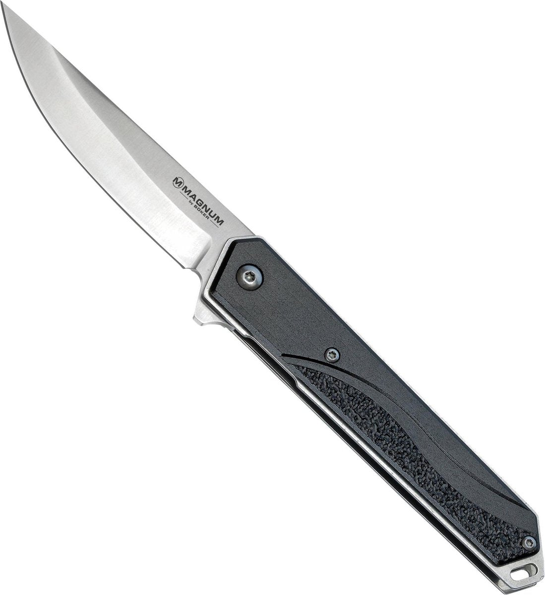 Boker magnum iris japonais - couteau de poche 440a inox - flipper - compact