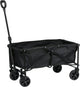 Camp active - chariot à bras pliable - pliable - noir - capacité de charge 50 kg