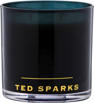 Ted Sparks - bougie parfumée double magnum - 110 heures de combustion - 4 mèches - packaging luxe - pivoine bambou