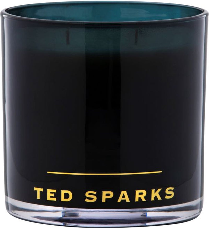 Ted Sparks - bougie parfumée double magnum - 110 heures de combustion - 4 mèches - packaging luxe - pivoine bambou