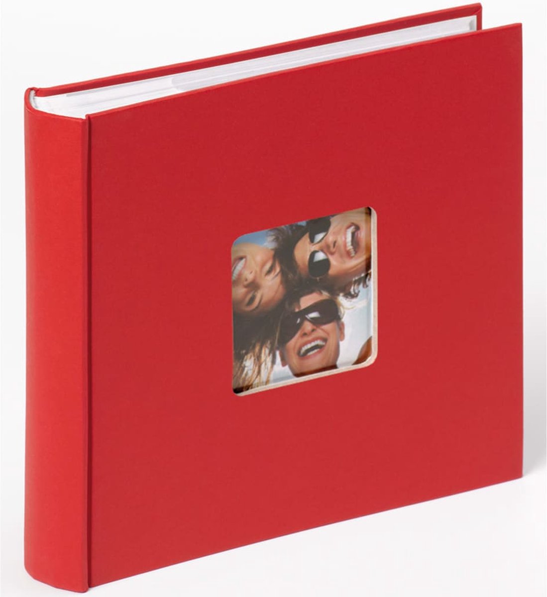 Walther me-110-r fun - album mémo - 200 photos 10x15 cm - rouge
