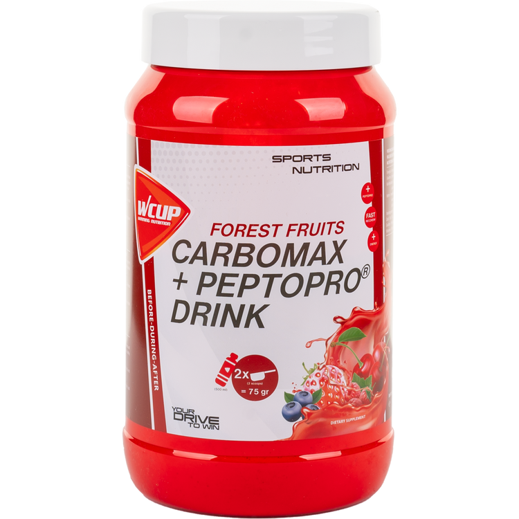 WCUP - CARBOMAX PEPTOPRO BOISSE FRUITS FRUITS FRUITS 900 grammes