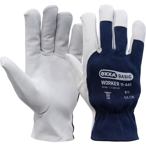 Oxxa gant de travail cuir tropic nappa 7 s | 12 pièces
