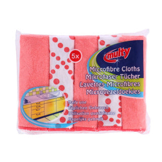 Tissus de microfibre 5 pièces Multy