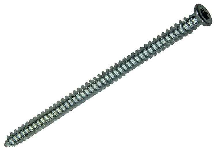 Mack 1019965 - vis pour fenêtre en béton galvanisée avec tête 8 pcs 7,5 x132 mm | 5 pièces