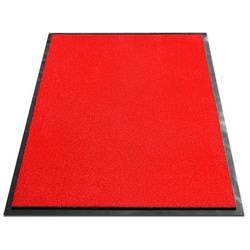 Paillasson ciel tapis de nettoyage rouge