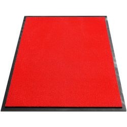 Paillasson ciel monochrome rouge