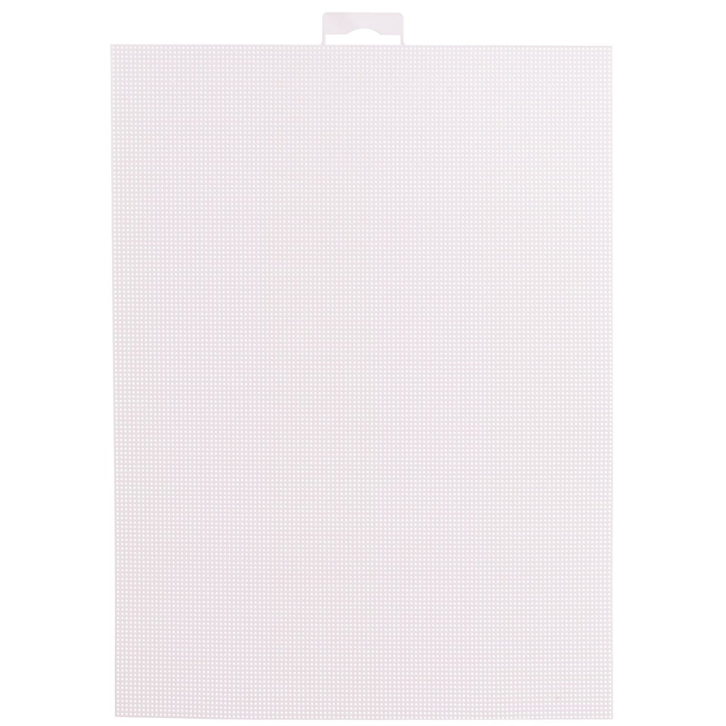 Vaessen creative • grille plastique 21x28cm 14mesh blanc