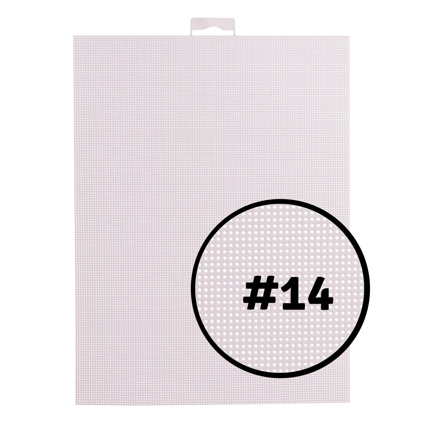 Vaessen creative • grille plastique 21x28cm 14mesh blanc