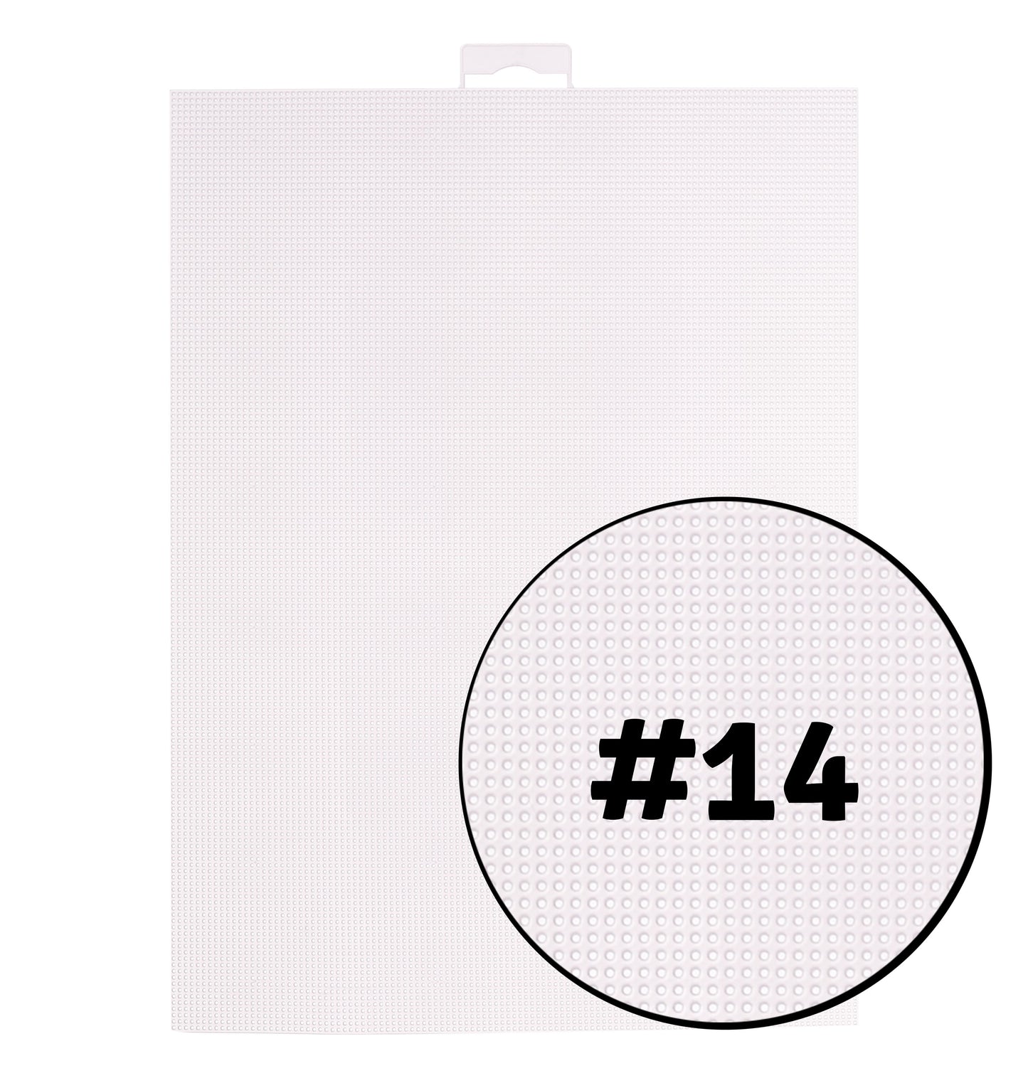 Vaessen creative • grille plastique 21x28cm 14mesh transparente