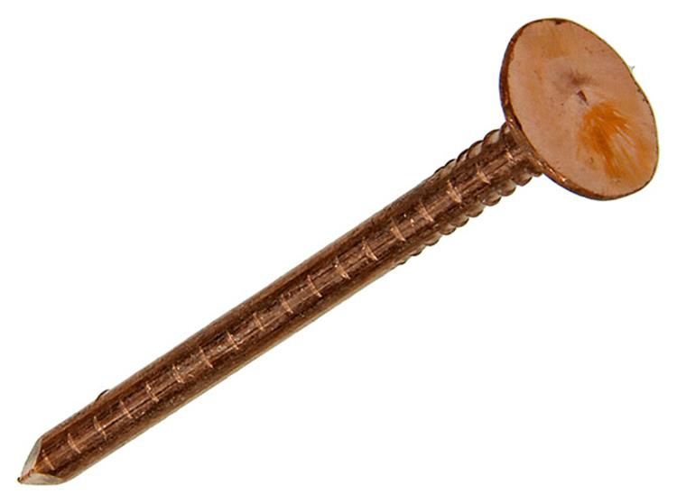 Mack 1019976 - clou de schiste cuivre 180 gr 3,0 x 50mm | 5 pièces