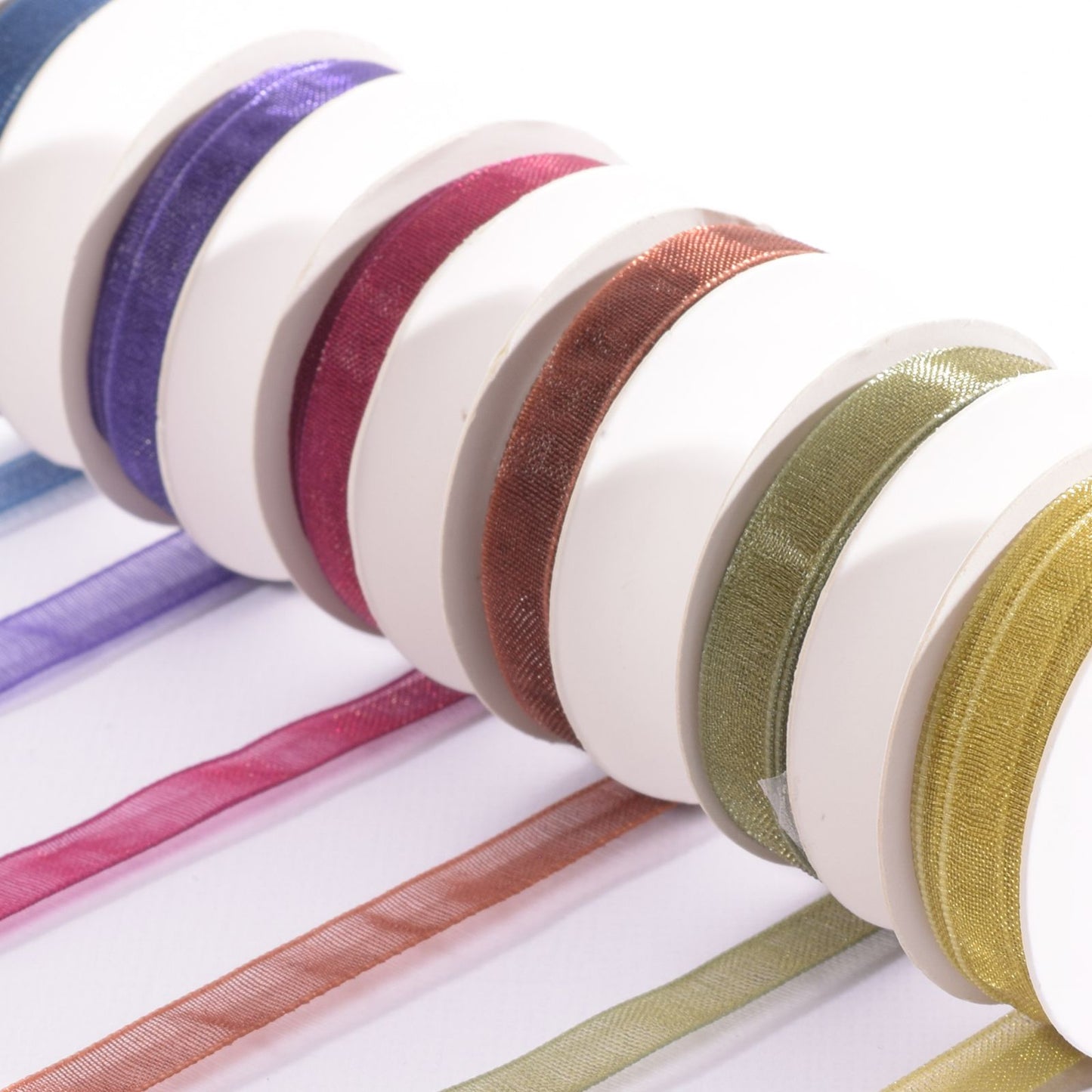 Vaessen creative • ruban organza 6 couleurs 6mmx2m automne