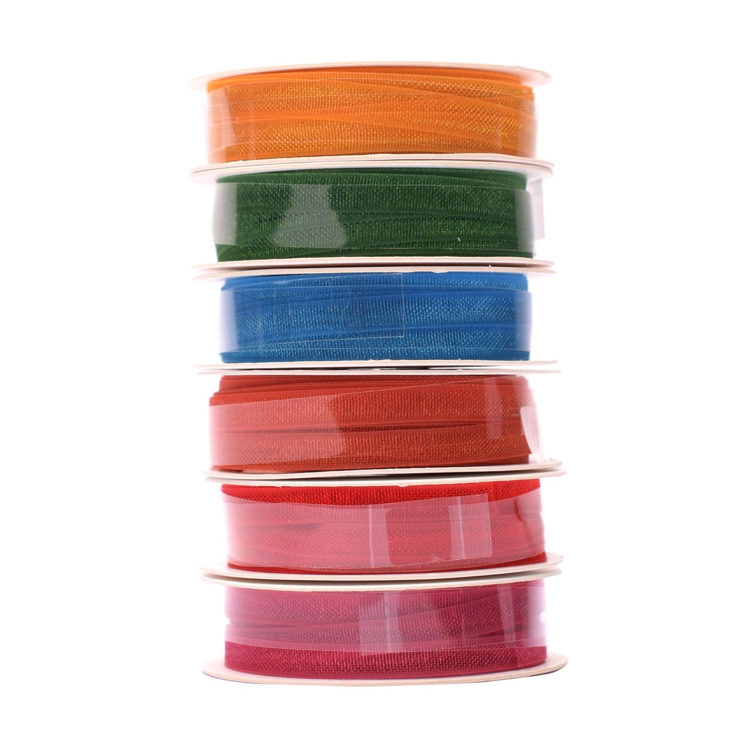 Vaessen creative • ruban organza 6 couleurs 3mmx2m été