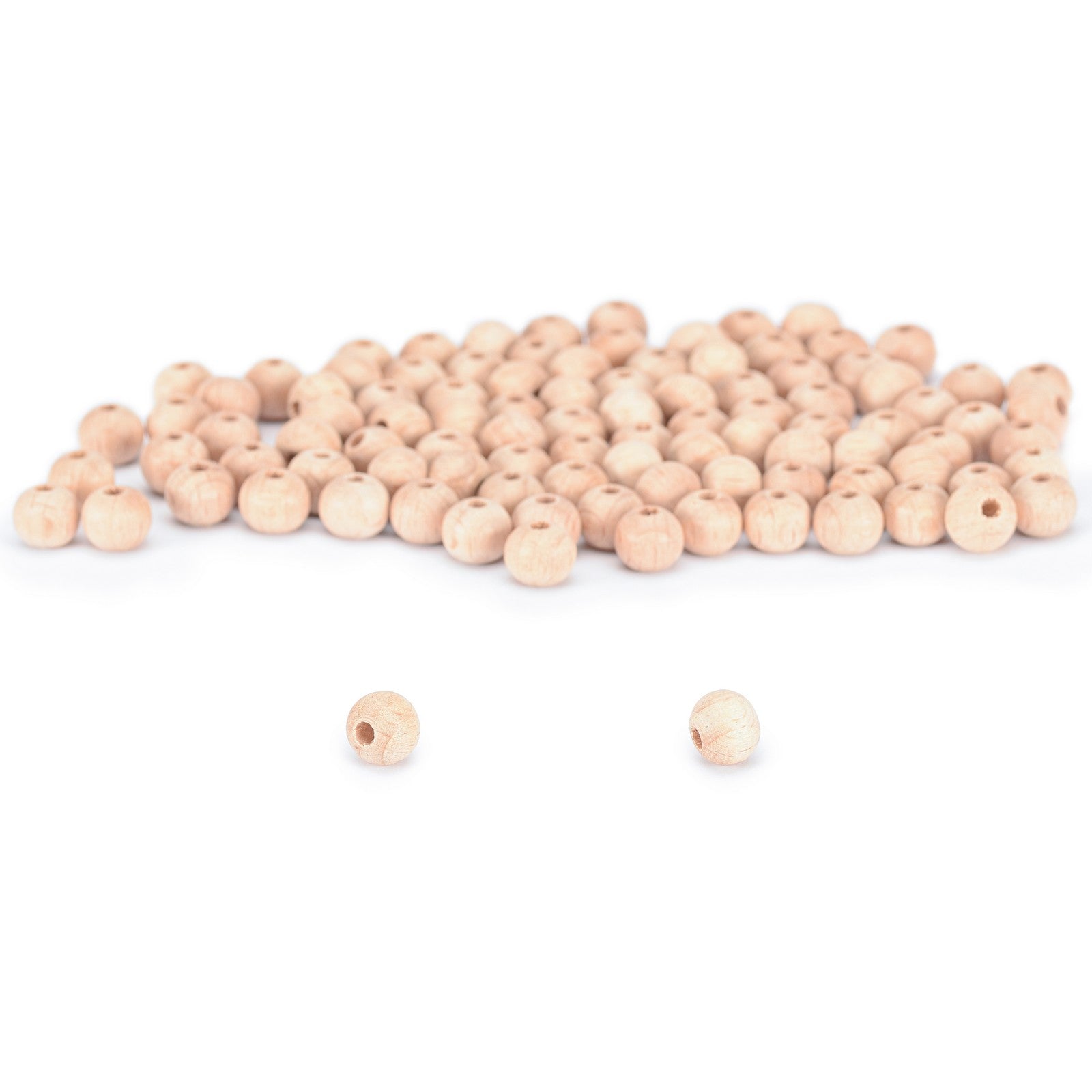 Vaessen creative • perles en bois 8mm 100 pièces