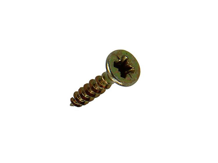 Mack 1017962 - vis pour panneaux d'aggloméré avec tête galvanisée jaune 165pcs 3,5 x 16 mm | 5 pièces