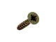 Mack 1017976 - vis pour panneaux d'aggloméré avec tête plaquée jaune. 70 pièces 4,5 x 20 mm | 5 pièces